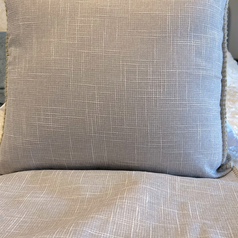 Two 20x20” Throw Pillow covers